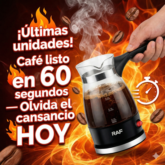 TurboCafé – La cafetera que prepara tu café en 60 segundos